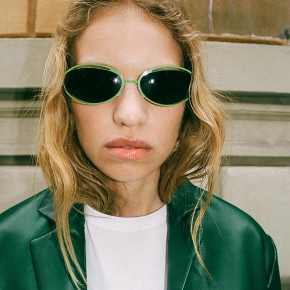Zara oval sunglasses